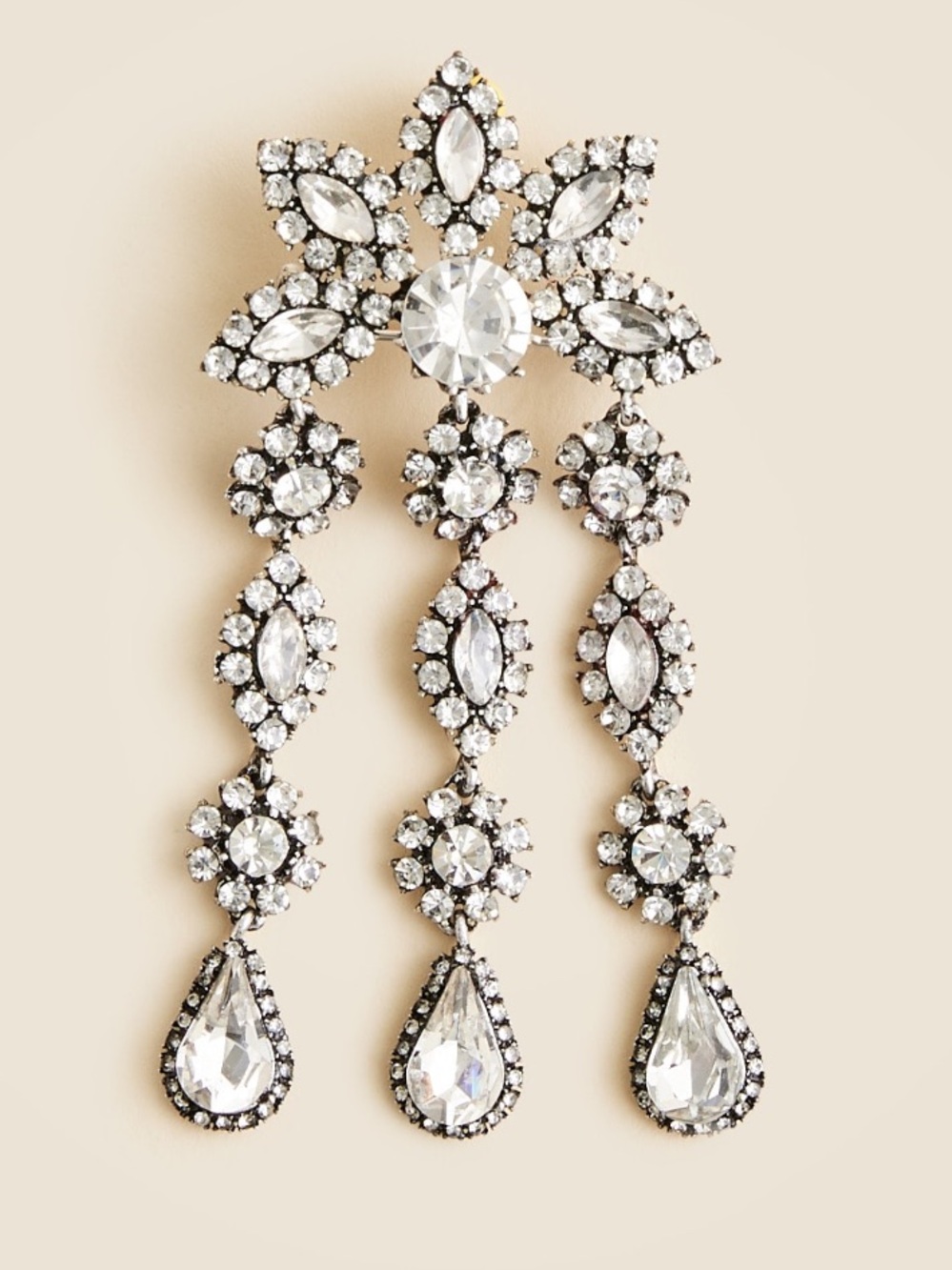 J. Crew Dangling Brooch.